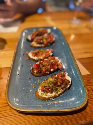 Mother's Day special: strawberry bruschetta