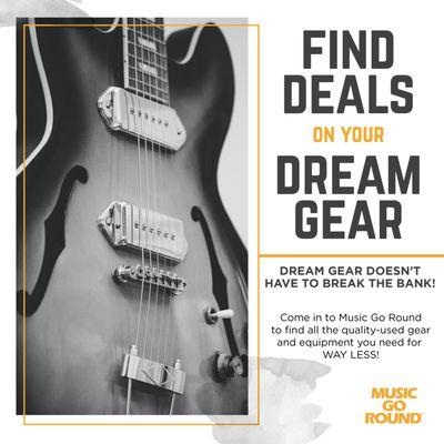 Find Deals on your Dream Gear