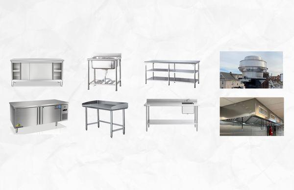 Custom Stainless Steel Kitchen Equipment