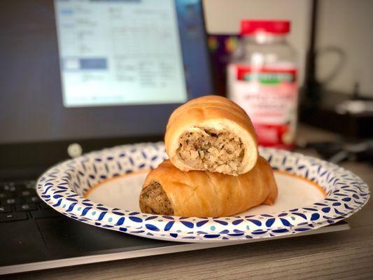 Boudin Kolache $2.50