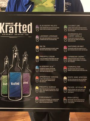 Our new KRAFTED flavors