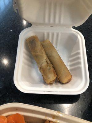 veggie spring rolls