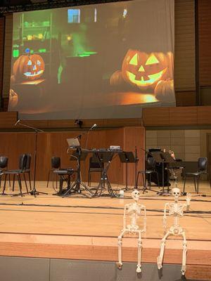 Caroline Hume Concert hall for 10/31/2024 Tacula:A Tac-o-ween SpecTACular show very cool