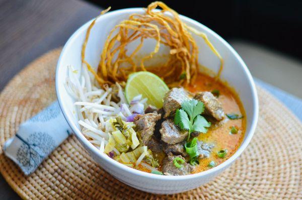 Khao-Soi Rib eye