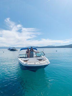 Two of our captains on our brand new Select boats!