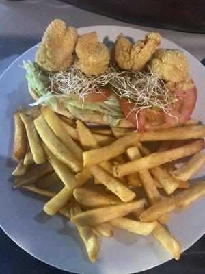 Shrimp PO boy