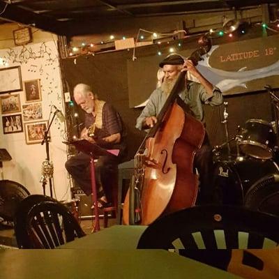 Rhett Simmonds on upright bass