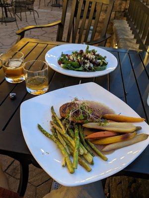 Duck Breast with Beet Salad