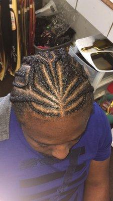 Men braids