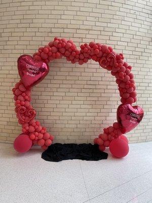 They decorated for Valentine's Day