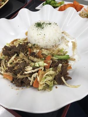 bulgogi with rice