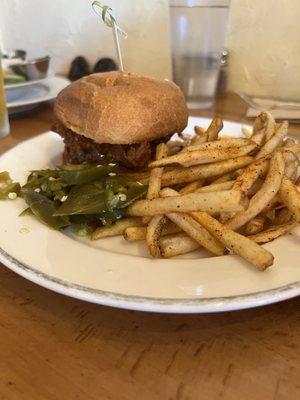 Korean Flavor Chicken Sandwich