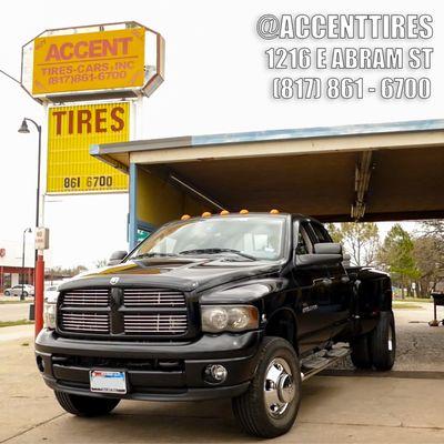 New & Used Tires we also buy & sell rims.