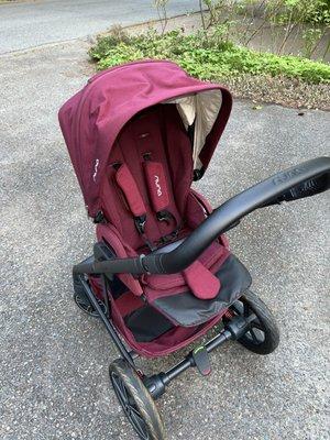 Nuna Mixx stroller we bought here for $300 (retails $800!)  -- we are super happy with it :)