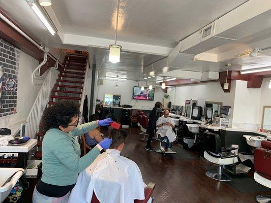 The Parlor on LA Brea Shaves & Cuts