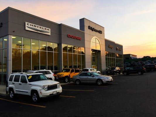 Early morning sunrise at the dealership. I can't believe service is open that early!