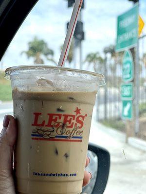 Regular Size Iced Lee's Coffee Original