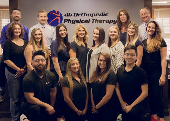 The entire db Ortho PT team!