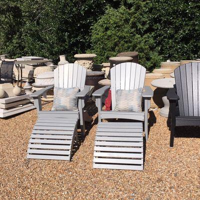 Recycled Material Adirondack Chairs