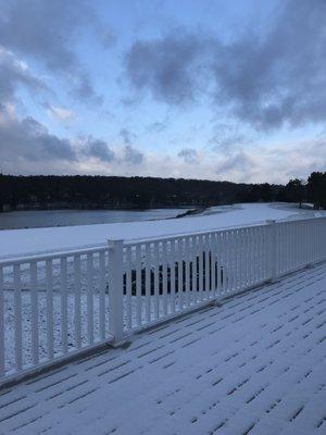 Hemlock lake, golf course