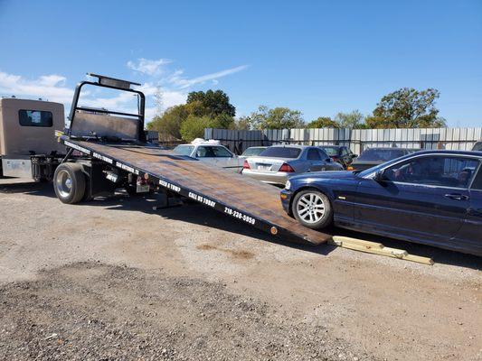 Flatbed Towing