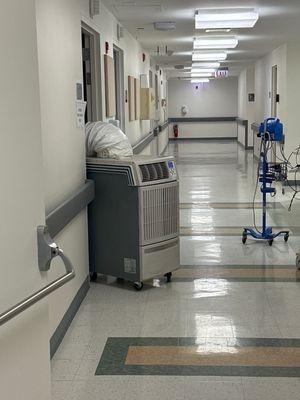 Portable air conditioning unit 1 of 3 on the 3rd floor.