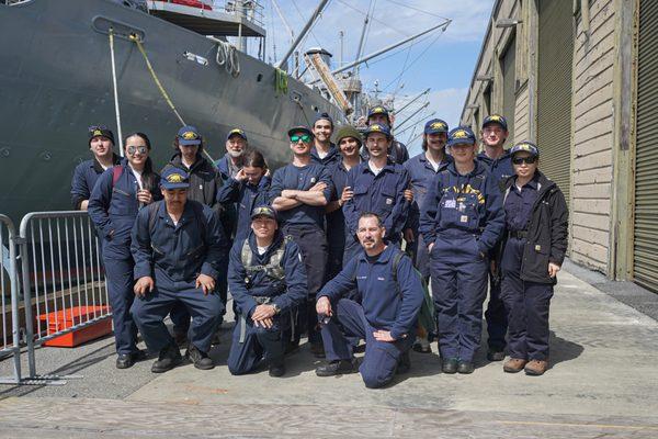 Cal Maritime Academy visits the SS Jeremiah O'Brien 3/2024