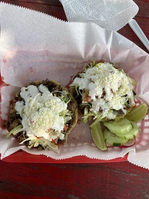 Sopes de Asada