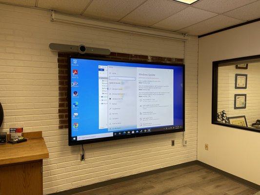 95" Touch Display For Classroom w/ Conference Camera