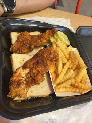 Chicken strips combo