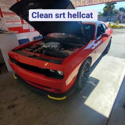 Clean srt hellcat