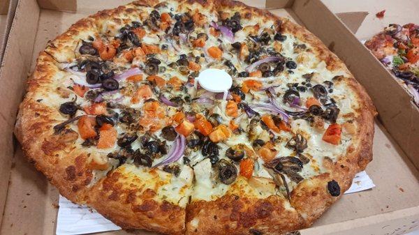 Chicken delight 16" for Pi Day 2023