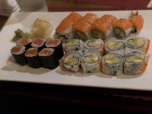 Spicy Tuna, California & Crazy Roll