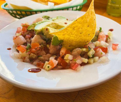 Ceviche de Camaron (Shrimp)