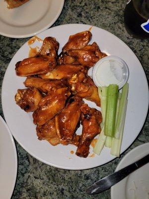 Sweet hot wings!