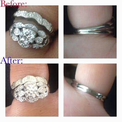 Had my antique engagement & wedding rings fixed, resized, & soldered. I think they did a great job on top of great service!