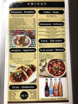 Restaurant Menu