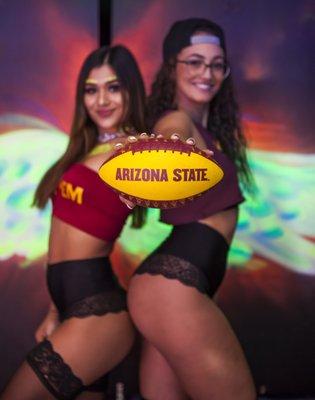 Yes we love ASU over here.