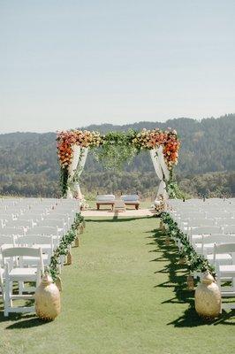 Indian Wedding Ceremony & Mandap Decor in Burlingame