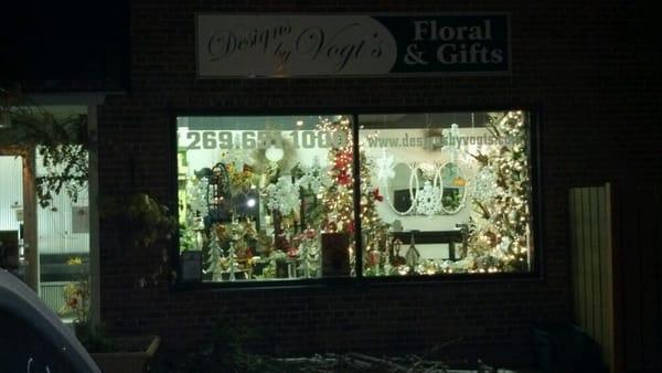 Shop window in the wee hours of the morning!!