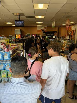 7-Eleven free slurpee day!