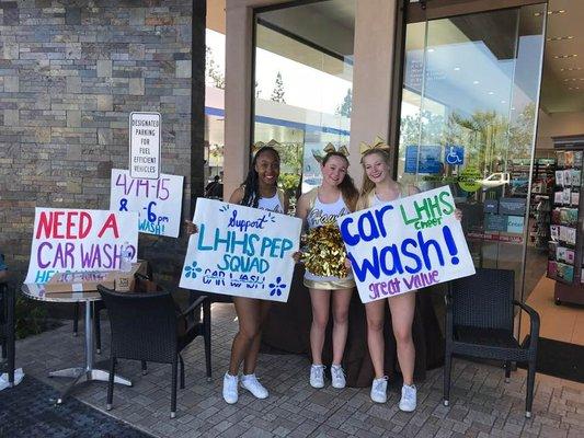 Alicia Auto Spa is proud to have done a fundraiser with Laguna Hills High Pep Squad! We had so much fun, and raised great funds!