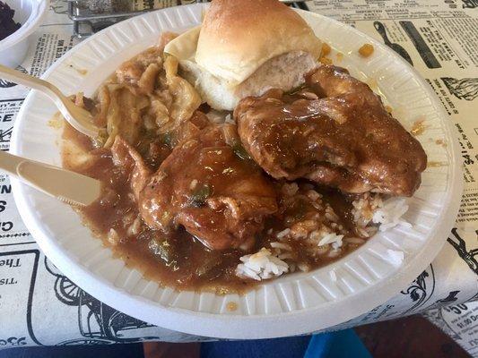 Smothered chicken