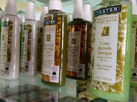 We carry Eminence Organic Skincare!