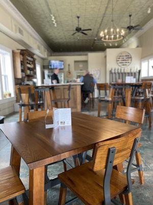 Indoor tasting room