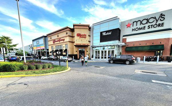 A view of the storefront from the parking lot.