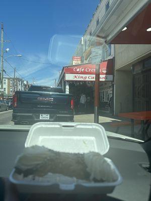 LARGE CHOCOLATE JIMMIE CANNOLI