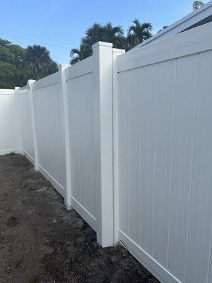 Vinyl Fence