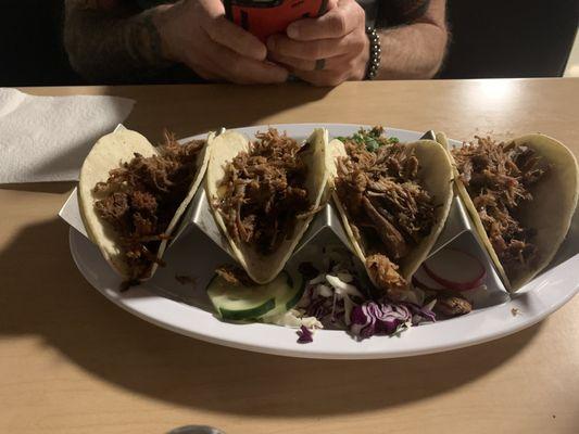 Limp Brisket taco