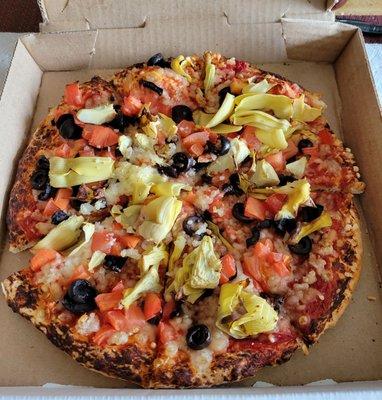 Vegan Spiritual Italian Pizza, Small